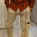 Mens Casual Houndstooth Joggers.