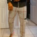 Mens Casual Houndstooth Joggers.