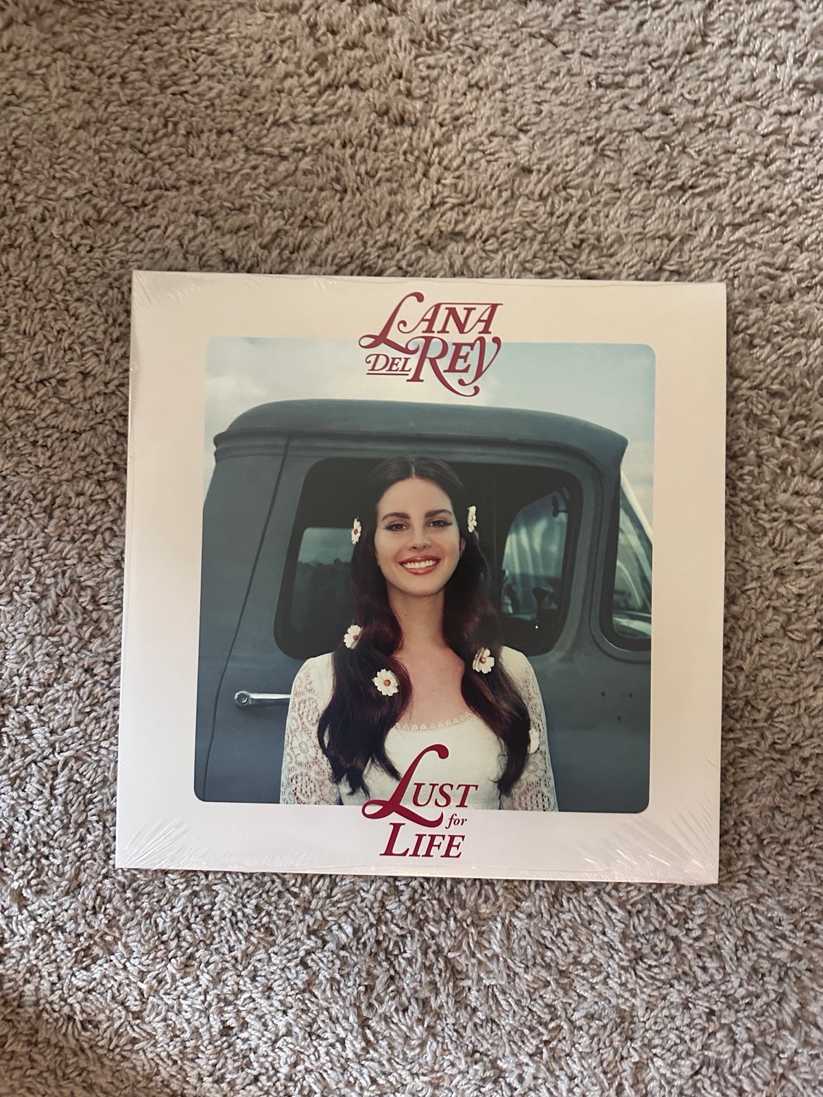 Lana Del Rey Lust for Life Coke bottle Clear Vinyl LP