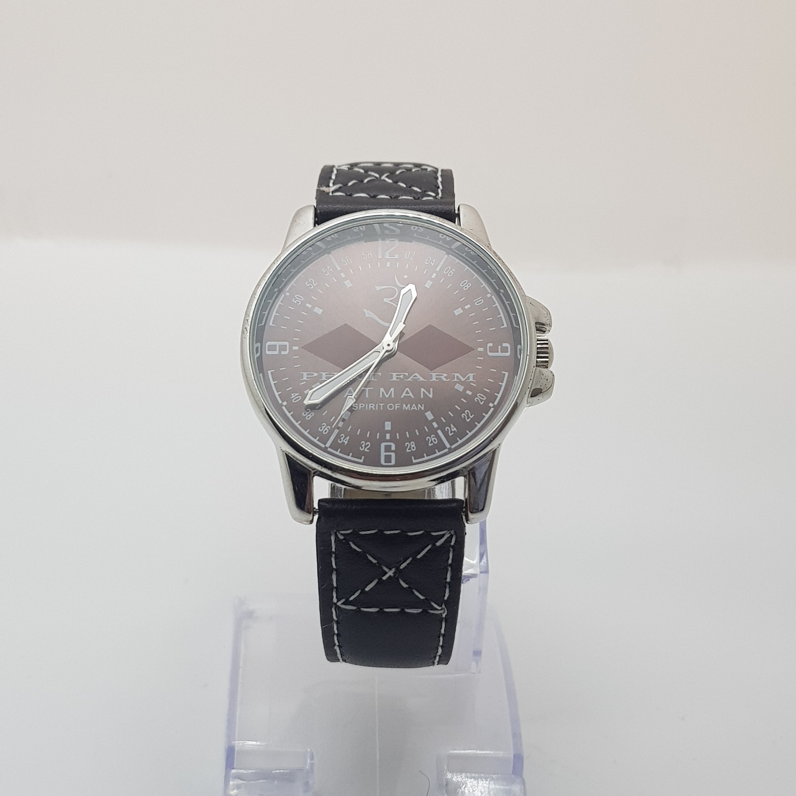 Vintage Phat Farm Atman Men Watch Japan Movement Fast Shipping....NEW BATTERY