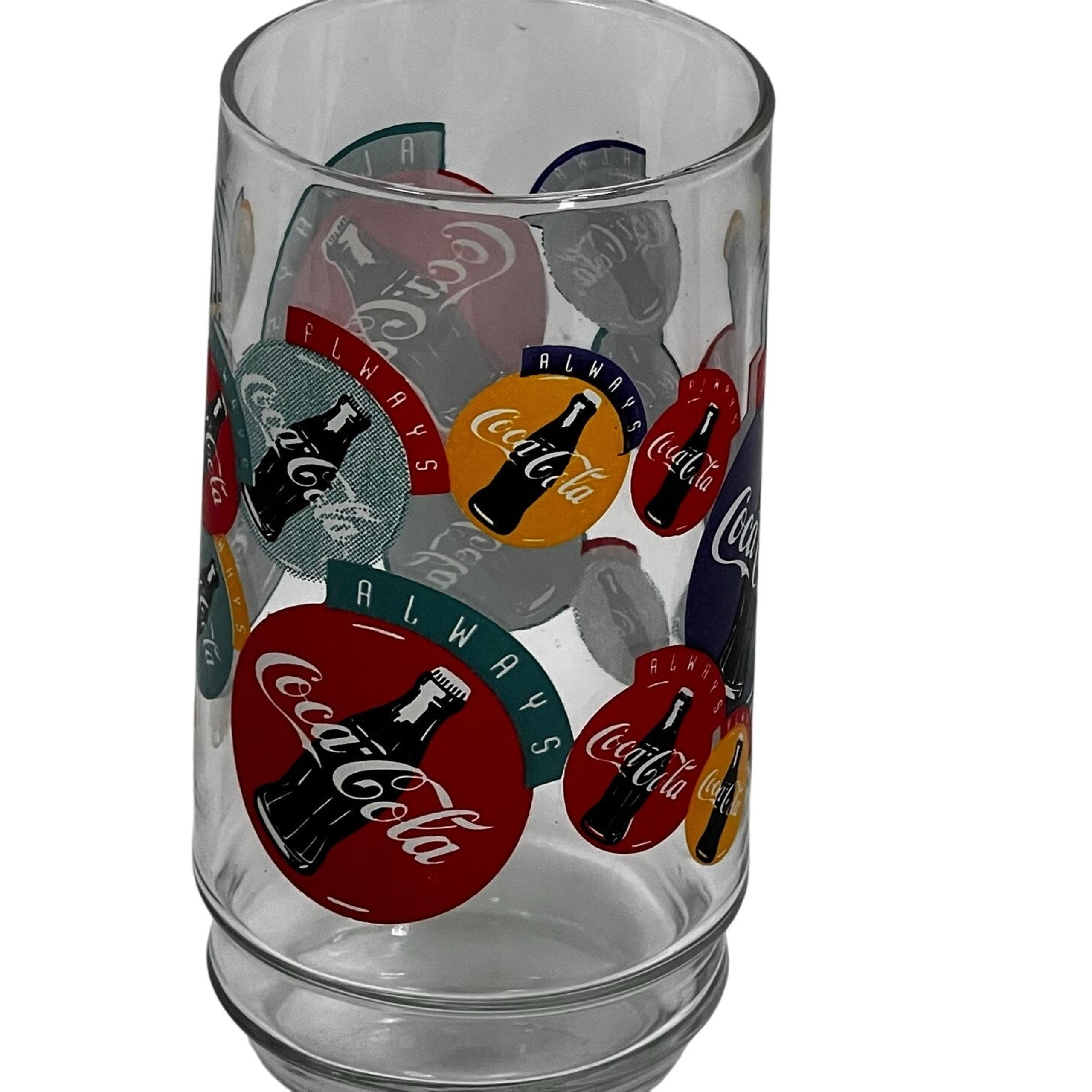 Coca-Cola Company 1995 Always Coca-Cola Circled Vintage Drinking Glass
