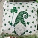shamrocks gnome pillow !