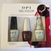 OPI Gel Color Malaga Wine Set 3x Brand New In Box Rare Color Hard To Find Red