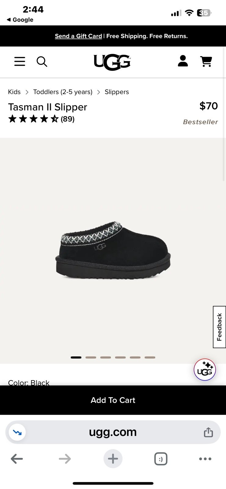 UGG Tasman