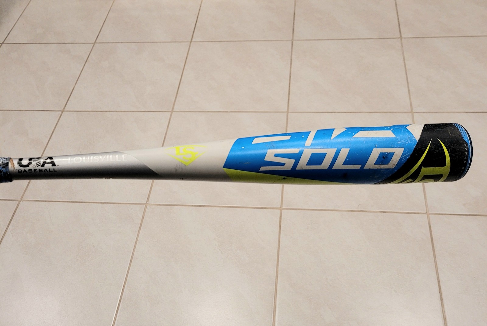 LOUISVILLE SLUGGER SOLO 618 Hyper Alloy Baseball Bat 29 18oz 2 5/8 Dia. (-11)
