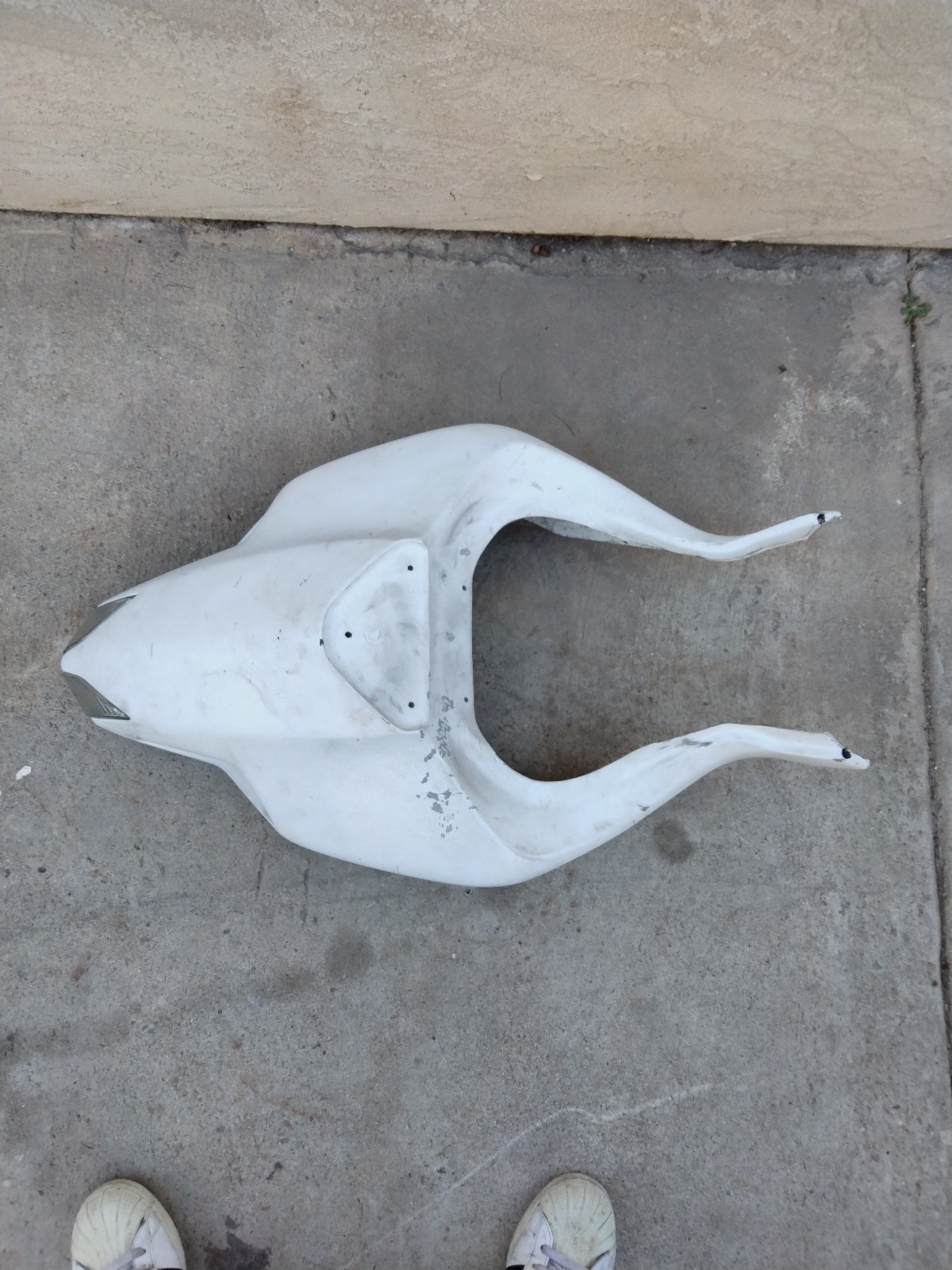MV Augusta 1000 rear seat cowl fairing with tail light