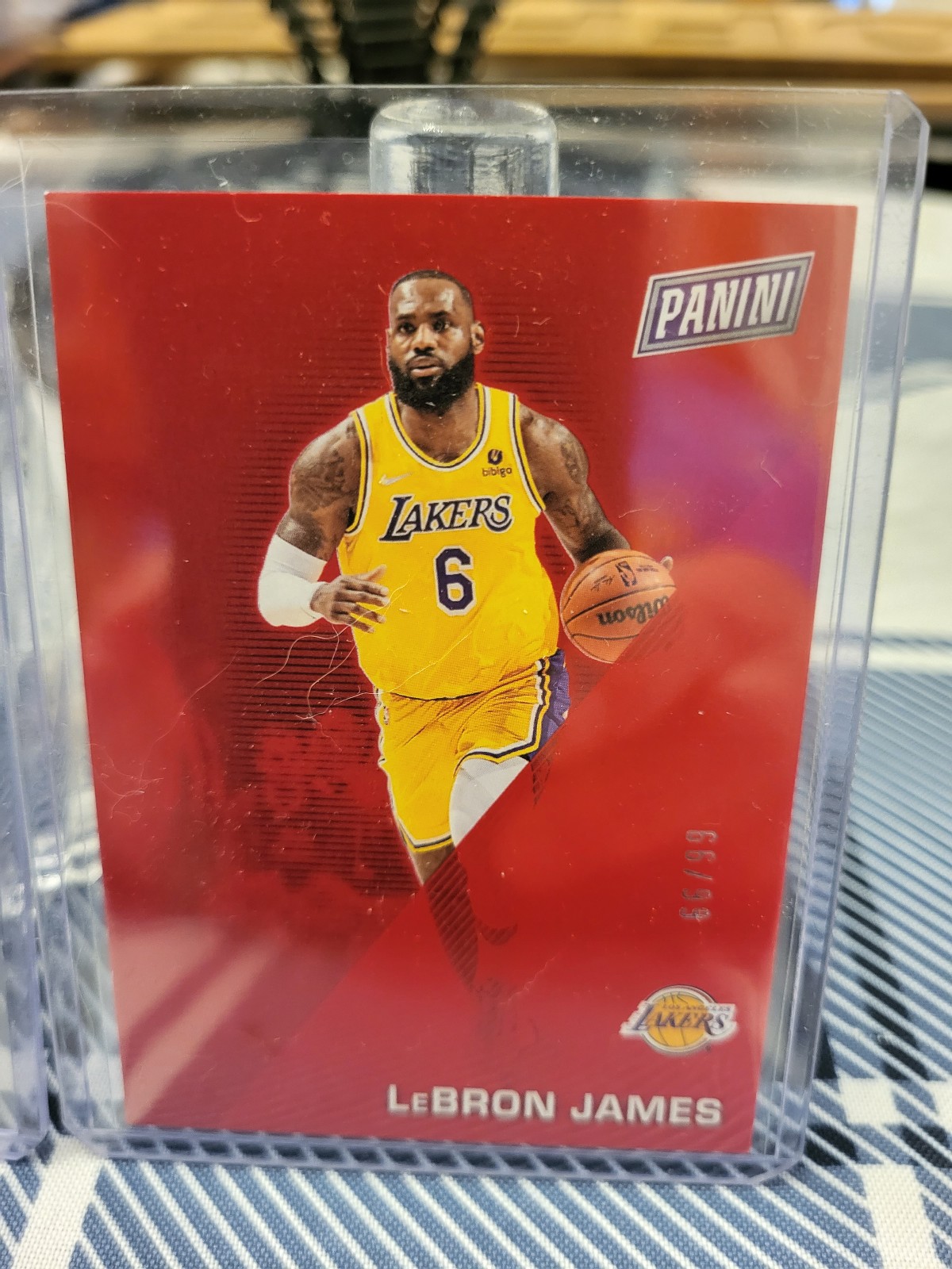 Lebron James #/99 - Sports Trading Cards