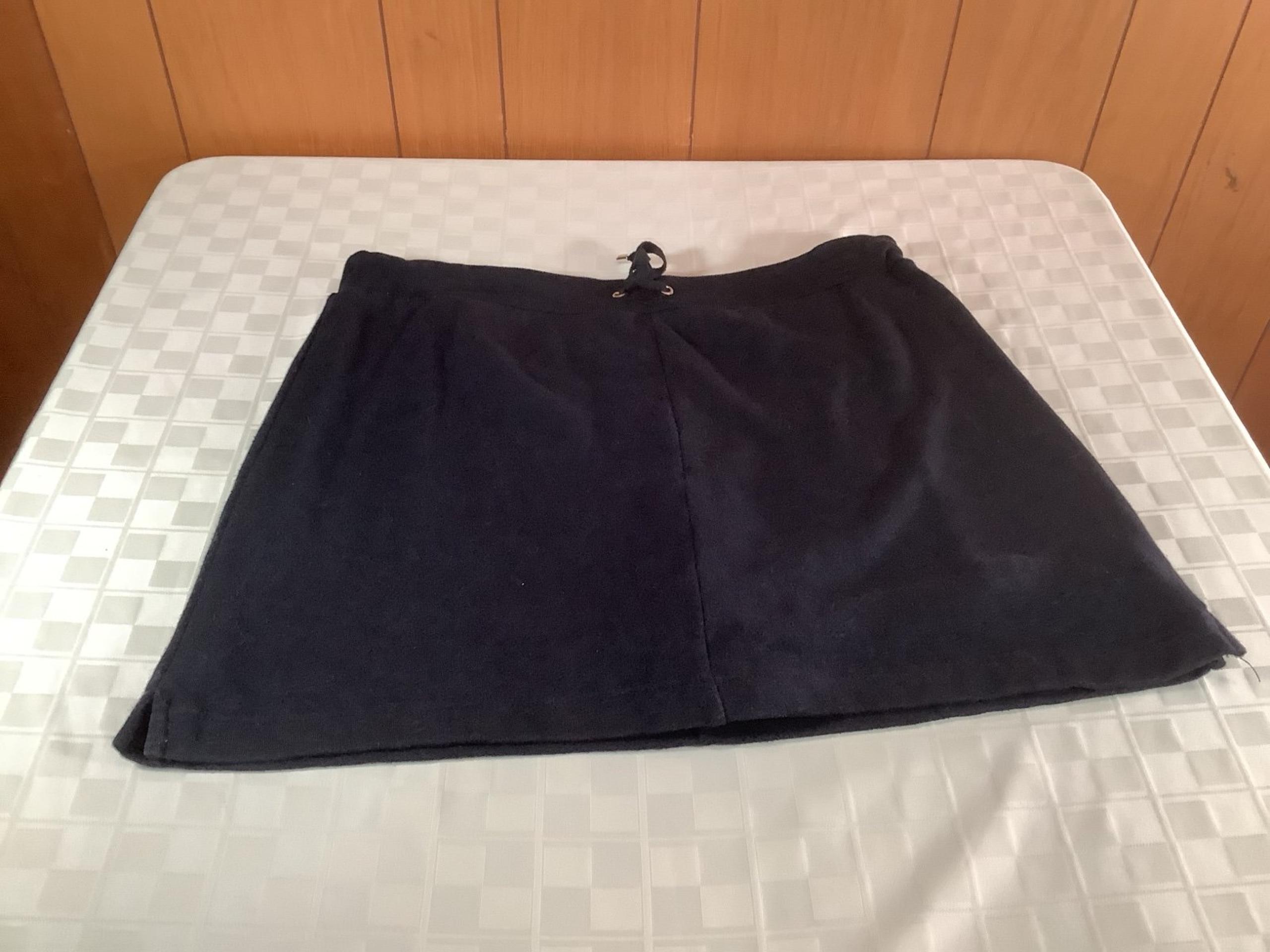 Black skort by Croft & Barrow