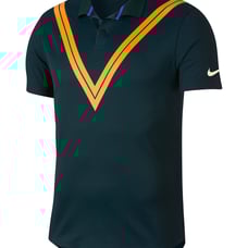 Nike Court x RF Tennis Polo Shirt Roger Federer Green