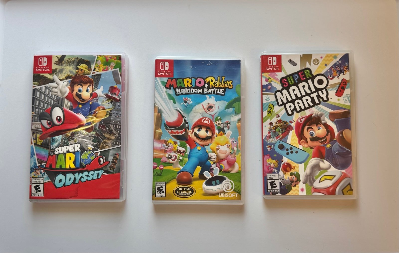 Nintendo Switch Mario Game Bundle