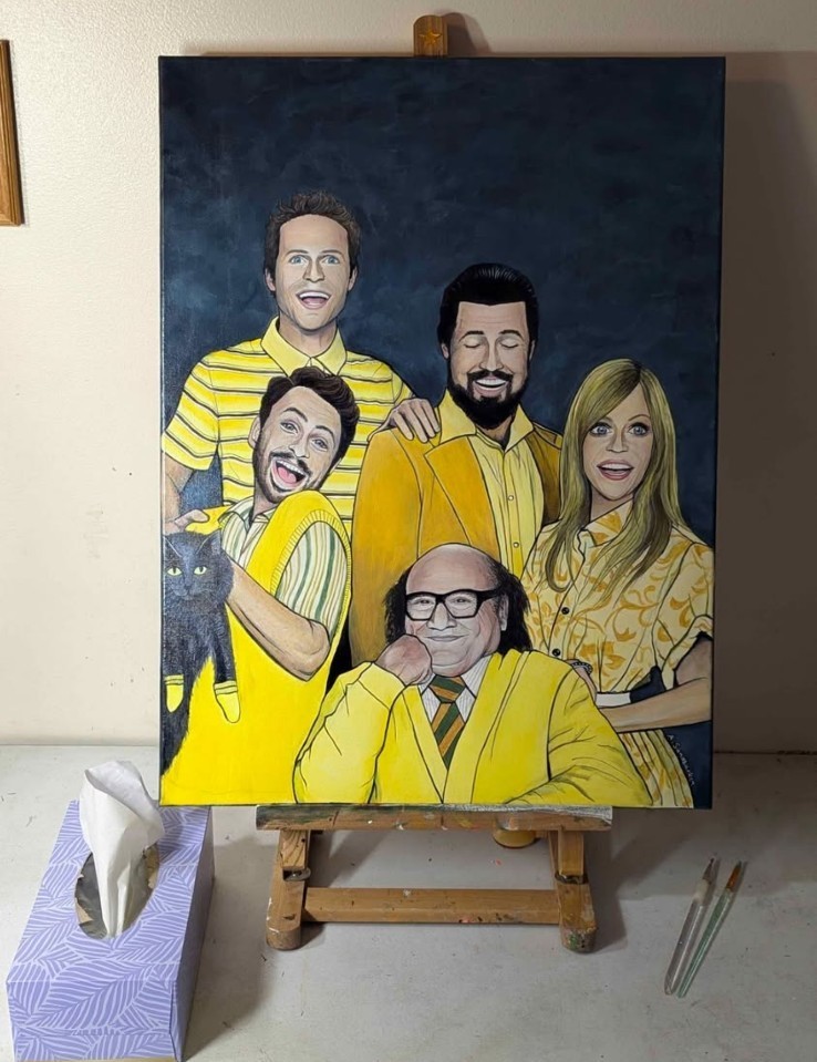 Original Always Sunny In Philadelphia Painting