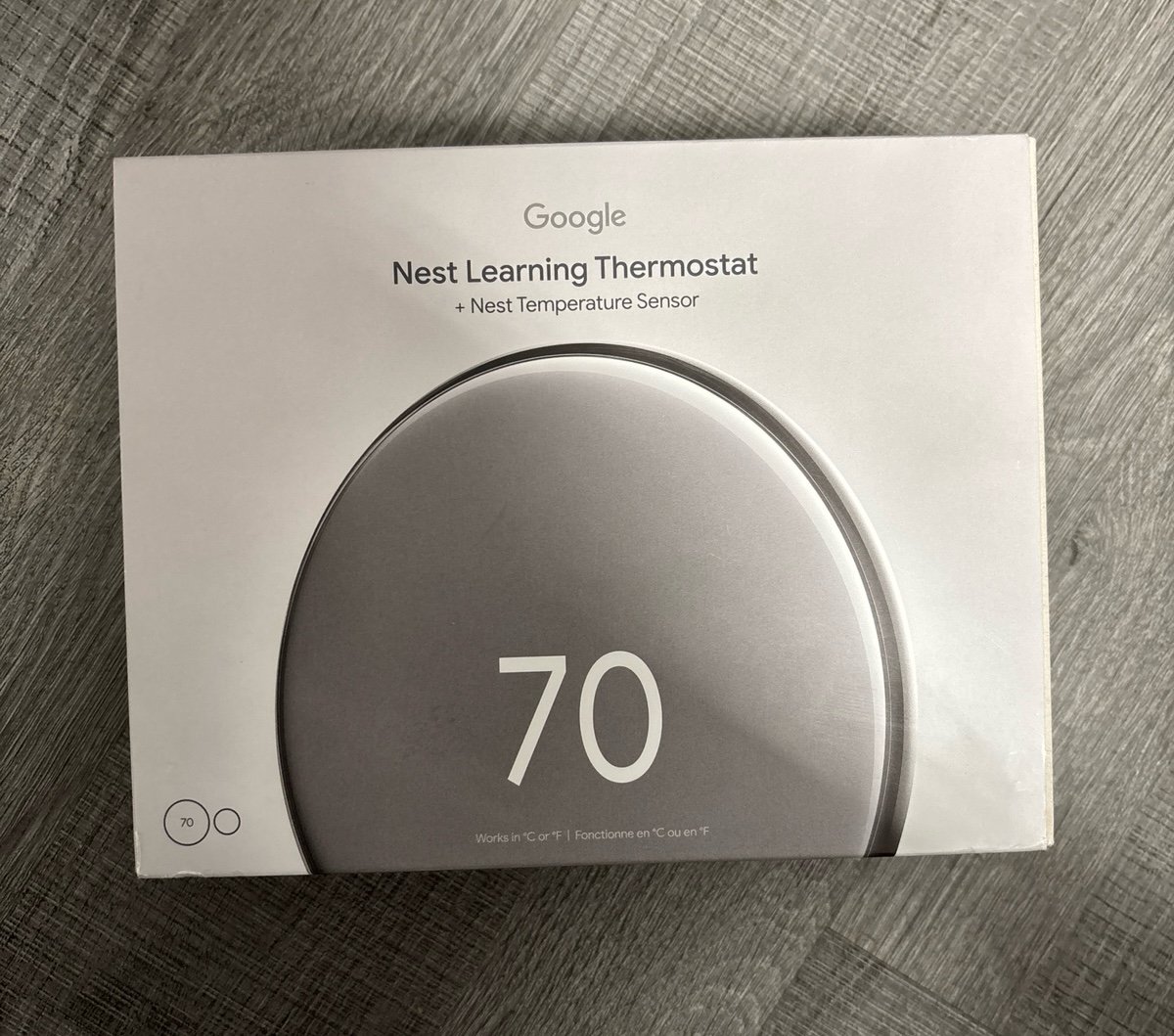 Google Nest Learning Thermostat (4th Gen) with Nest Temperature Sensor (2nd Gen)