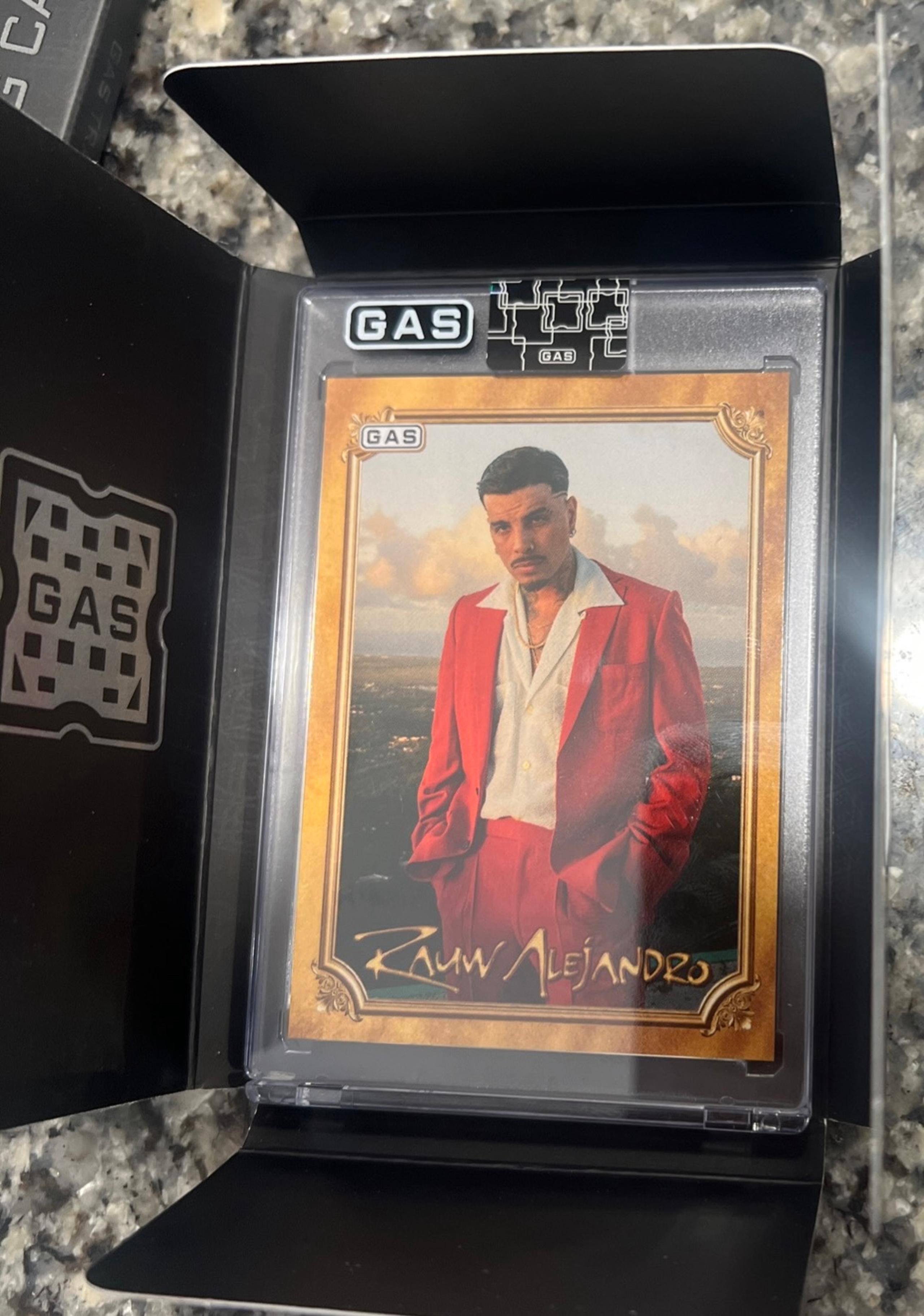 Rauw Alejandro GAS trading card