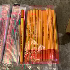Bill Lot of Red Tabilo Pens