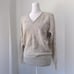 NWT Vintage ‘80s Rochelle California Beige V-Neck Sweater