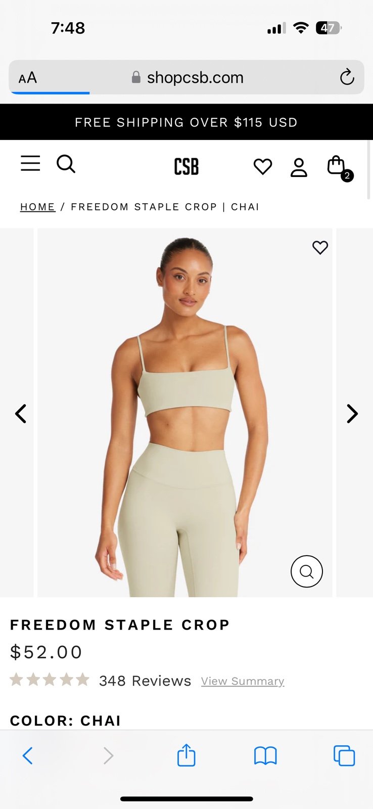 Crop Shop Boutique CSB Freedom staple crop