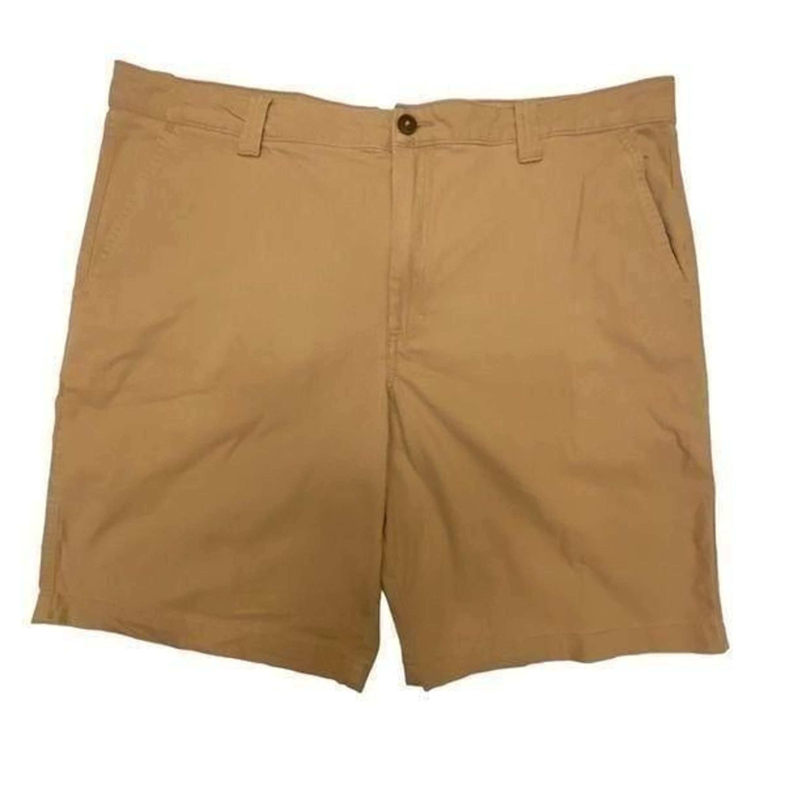 Magellan Outdoors Men’s Khaki Chino Tan Shorts