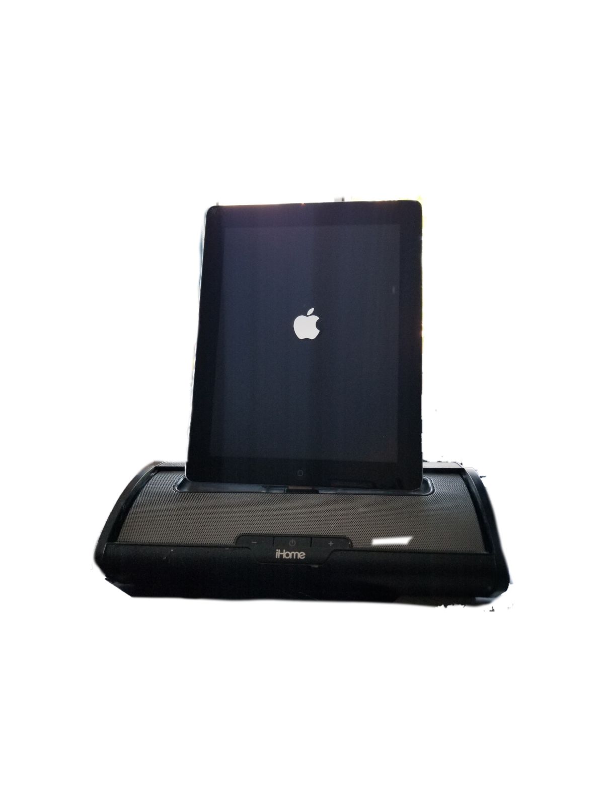 iPad 2 Model MC769LL/A 16GB Capacity with iHome iD55 Portable Stereo System