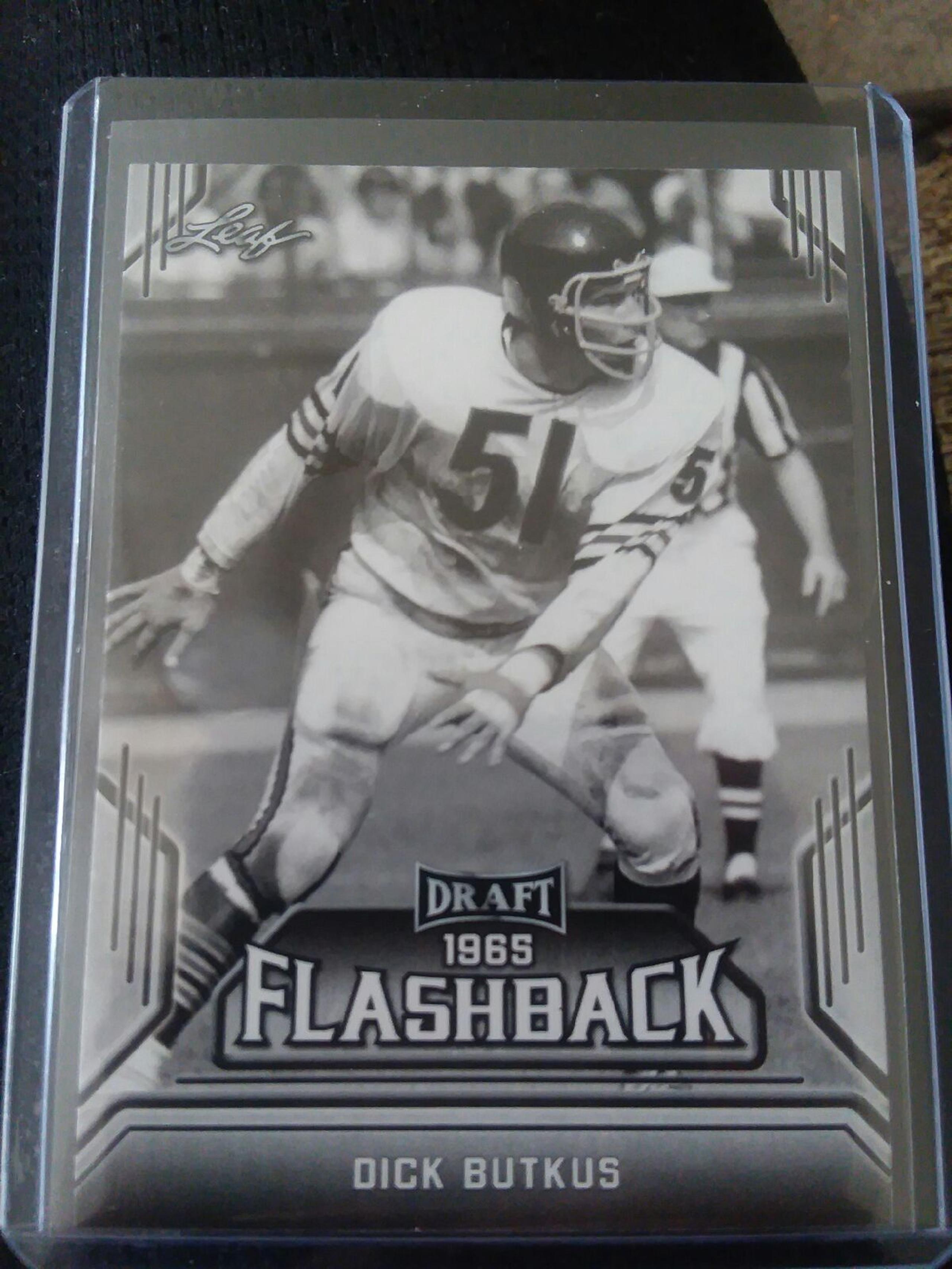2019 Bears HOF Dick Butkus SP flashback