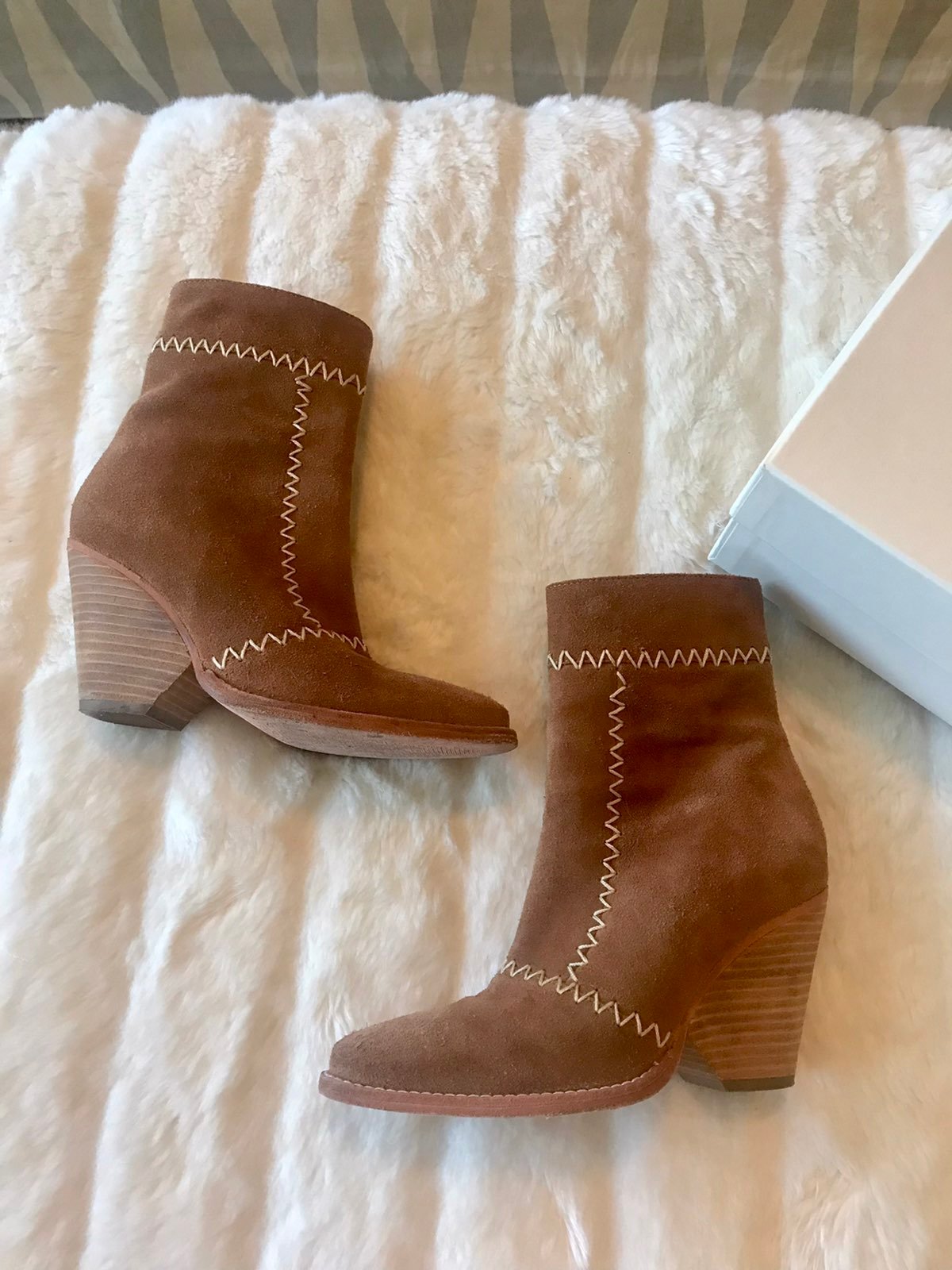 Zephyr Patchwork Ankle Boots