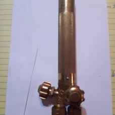 Harris torch handle with mixer and cutting attachment