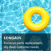 CL200 chlorine feeder for above ground pool and inground pools.
