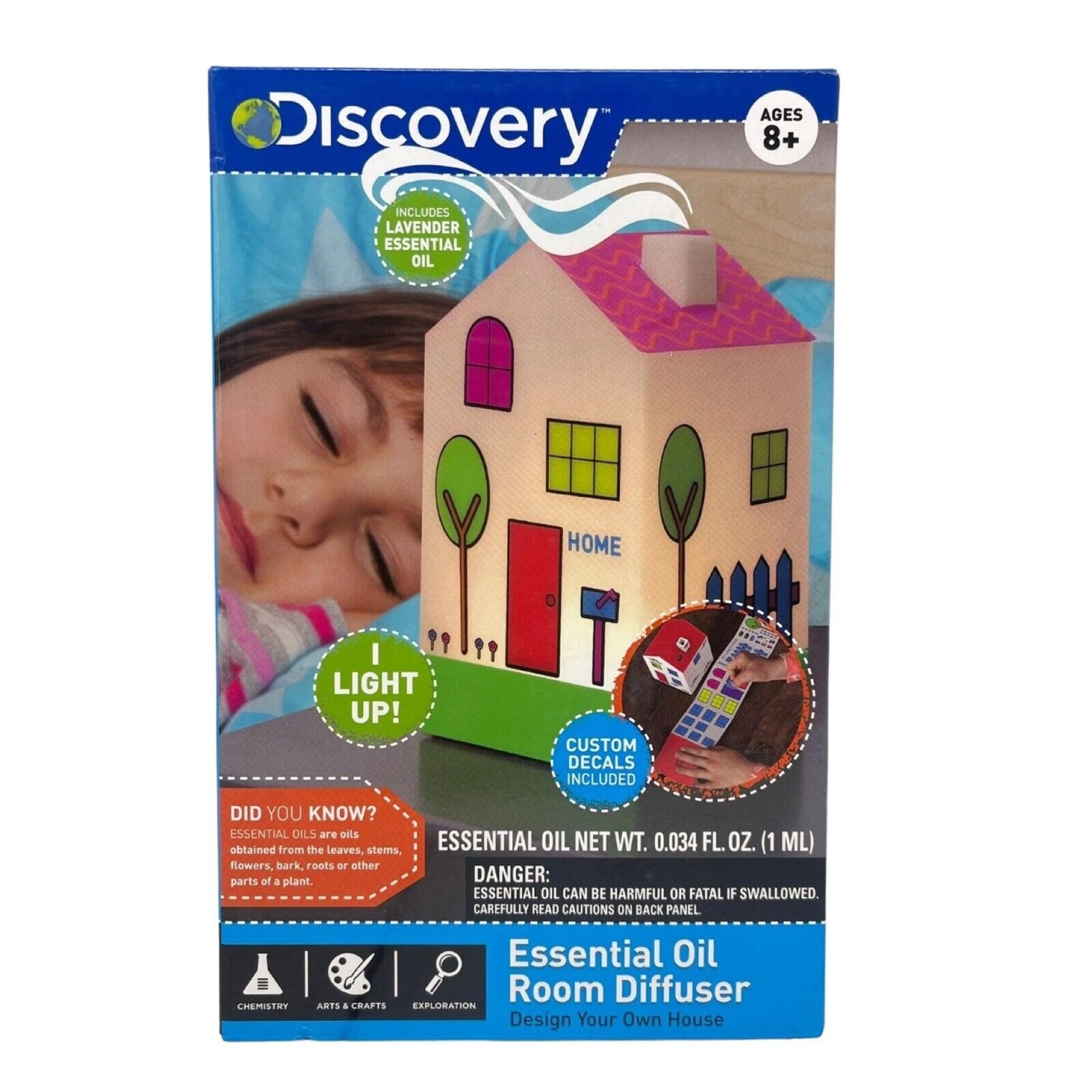 Discovery Kids Essential Oil Room Diffuser Design Your Own House NEW