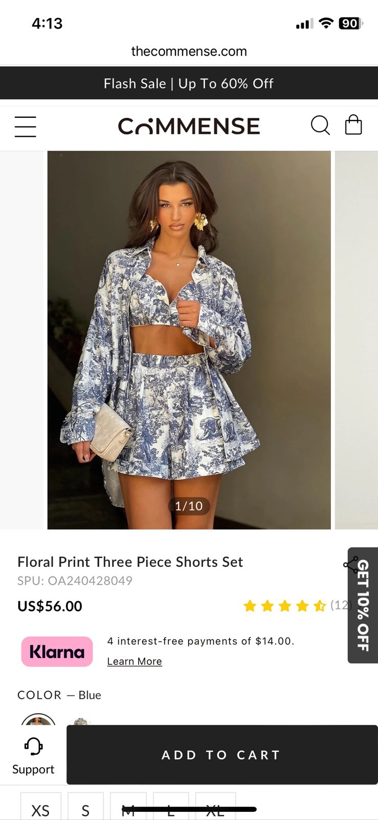 Commense NWT 3 piece fit