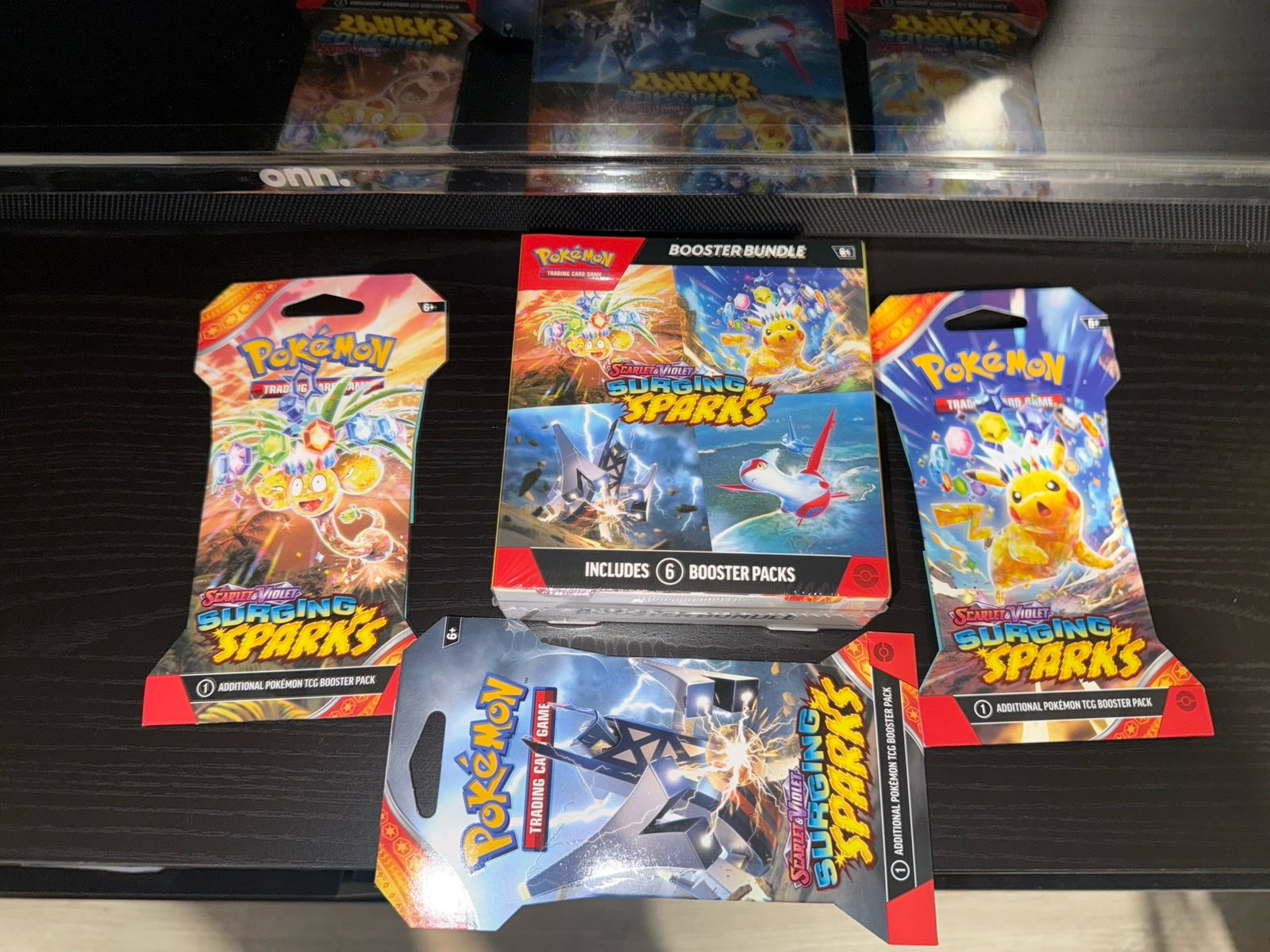 Pokemon surging sparks booster bundle and booster packs