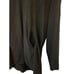 Eileen Fisher Charcoal Viscose Zip Up Sweater Cardigan Minimalist Layering XL