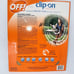 NEW RARE Off! Clip On Fan Circulated Mosquito Repellent & 4 Refills Odorless NIB