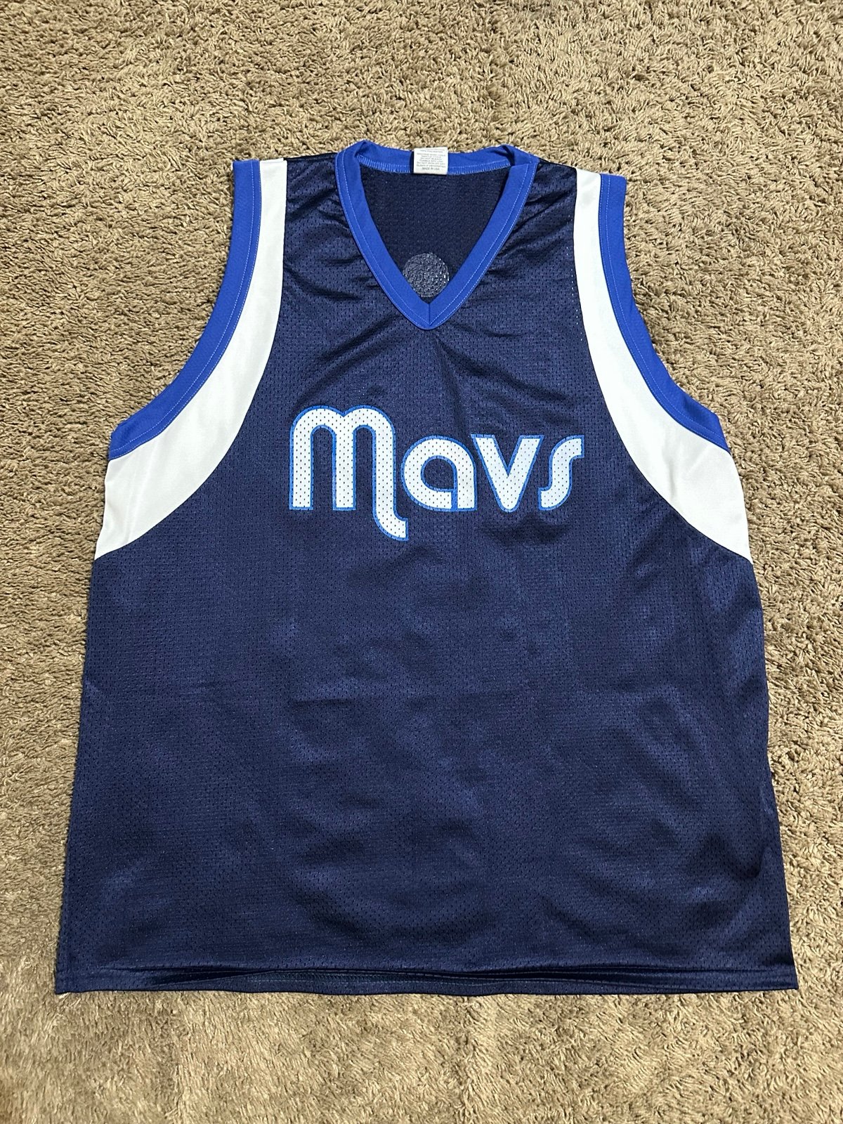 Vintage NBA Dallas Mavericks “MFFL” jersey 00s size XL