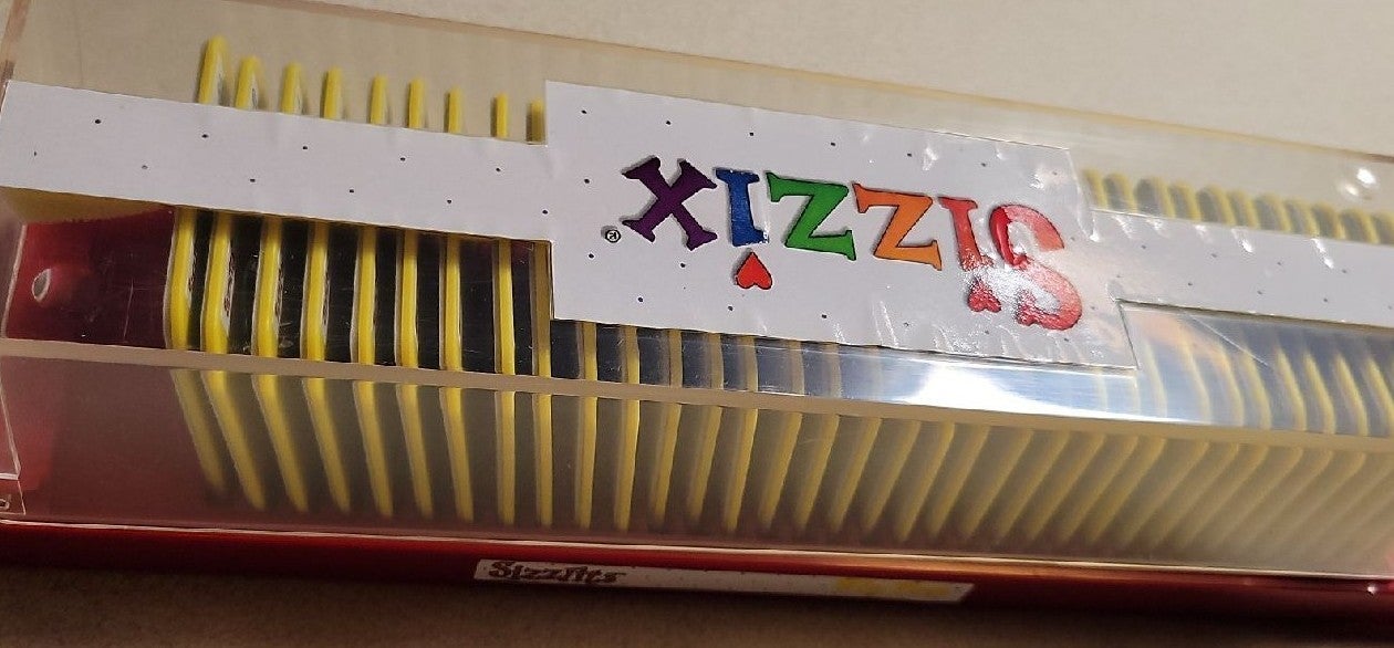 Sizzlits brand new alphabet & number set