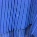 Midnight Velvet Pleated Tiered V-neck High Low Above Knee Bell Sleeve Dress S