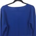 Midnight Velvet Pleated Tiered V-neck High Low Above Knee Bell Sleeve Dress S