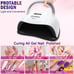 Fast Curing LED UV Light for Gel Nails