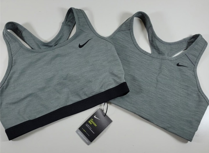 Nike Sports Bra 2 Pack Gray XL