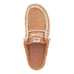 Hey Dude Wendy Womens 9 Brown Slip Fleece Holiday Sherpa Gingerbread Shoe Loafer