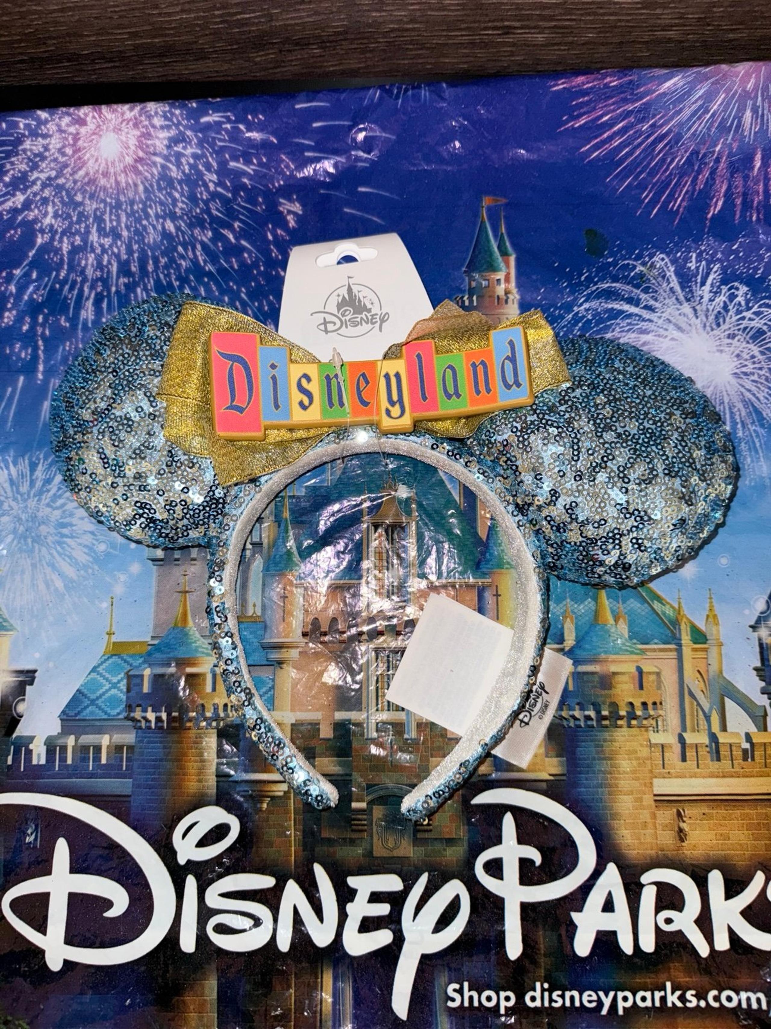 Disneyland Marquee Sign Ears Headband NWT