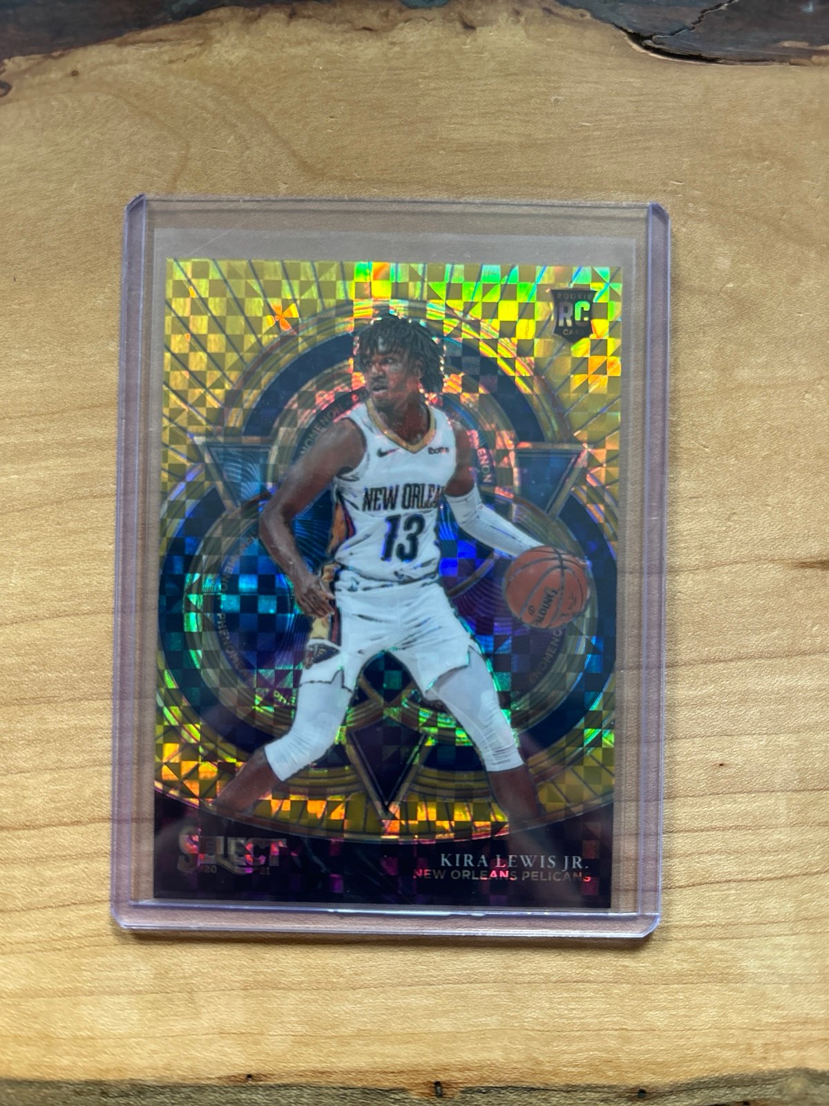 2020-21 Select Basketball Kira Lewis Jr Rookie Gold Prizm SSP /10