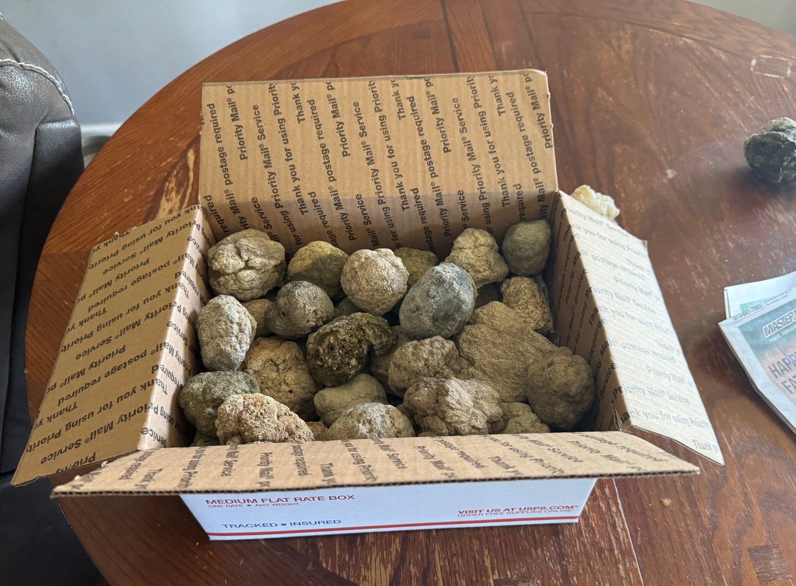 Unopened Keokuk geodes! 25-30/box