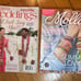 LOT of 12 Mollie Makes craft magazines Breathe Domino Mayo Clinic Focus MD Paren