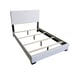 White Queen Bed Frame Mattress Platform Queen