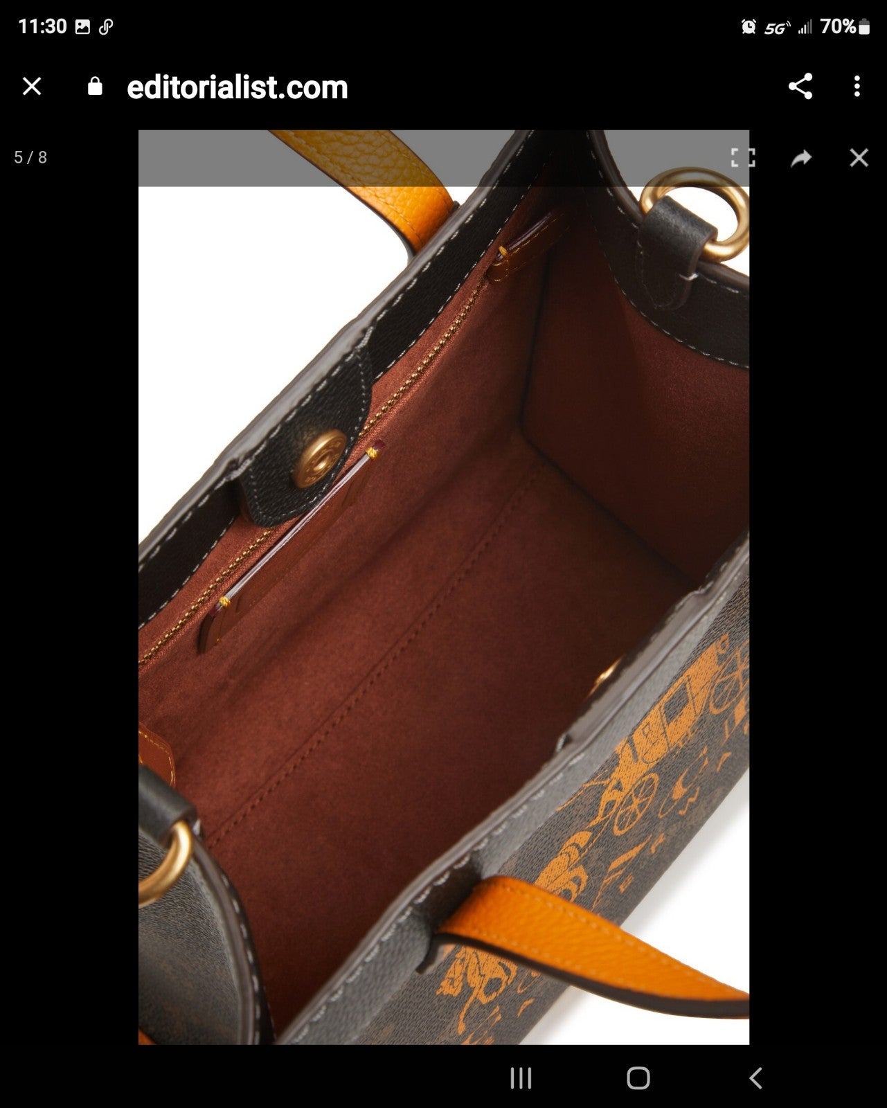COACH shops Horse and Carriage Field Tote 22