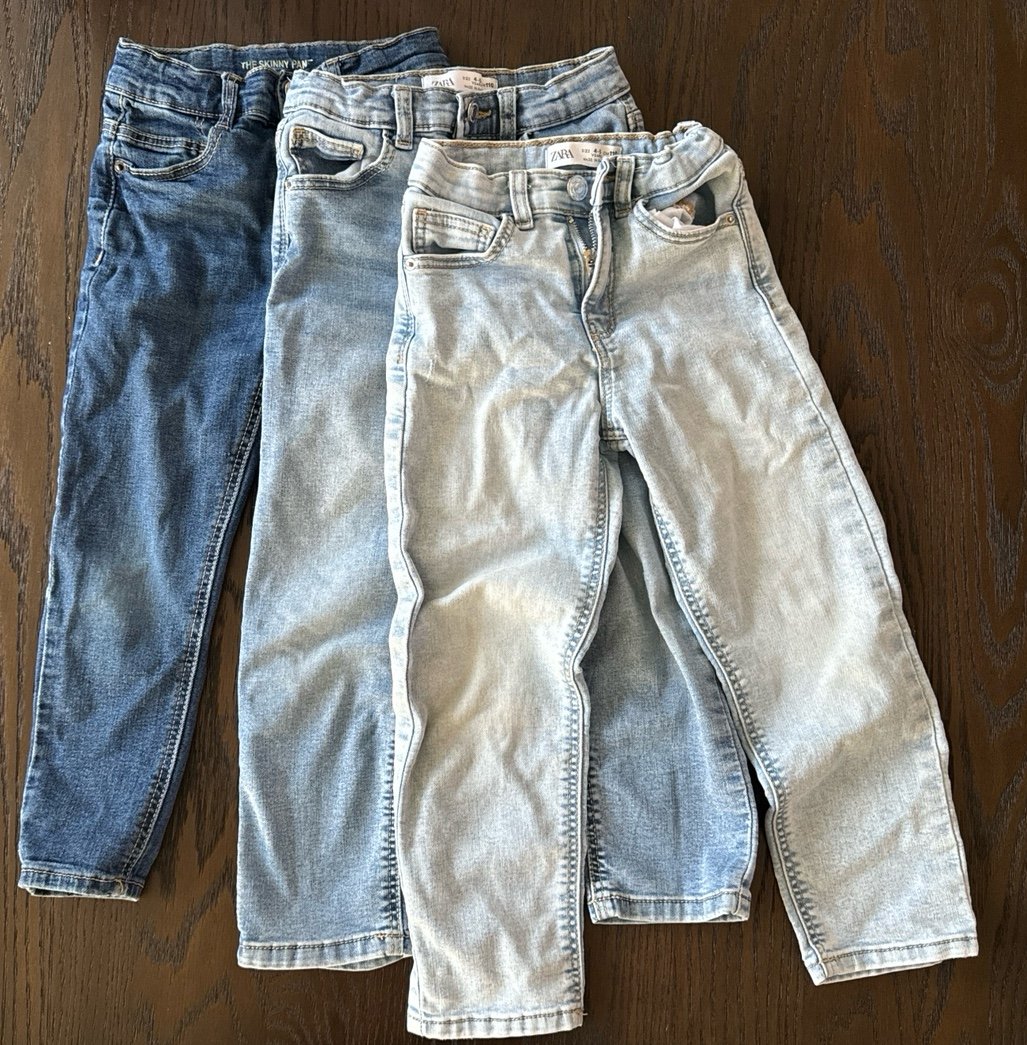 Zara Girls Jeans bundle Size 4-5