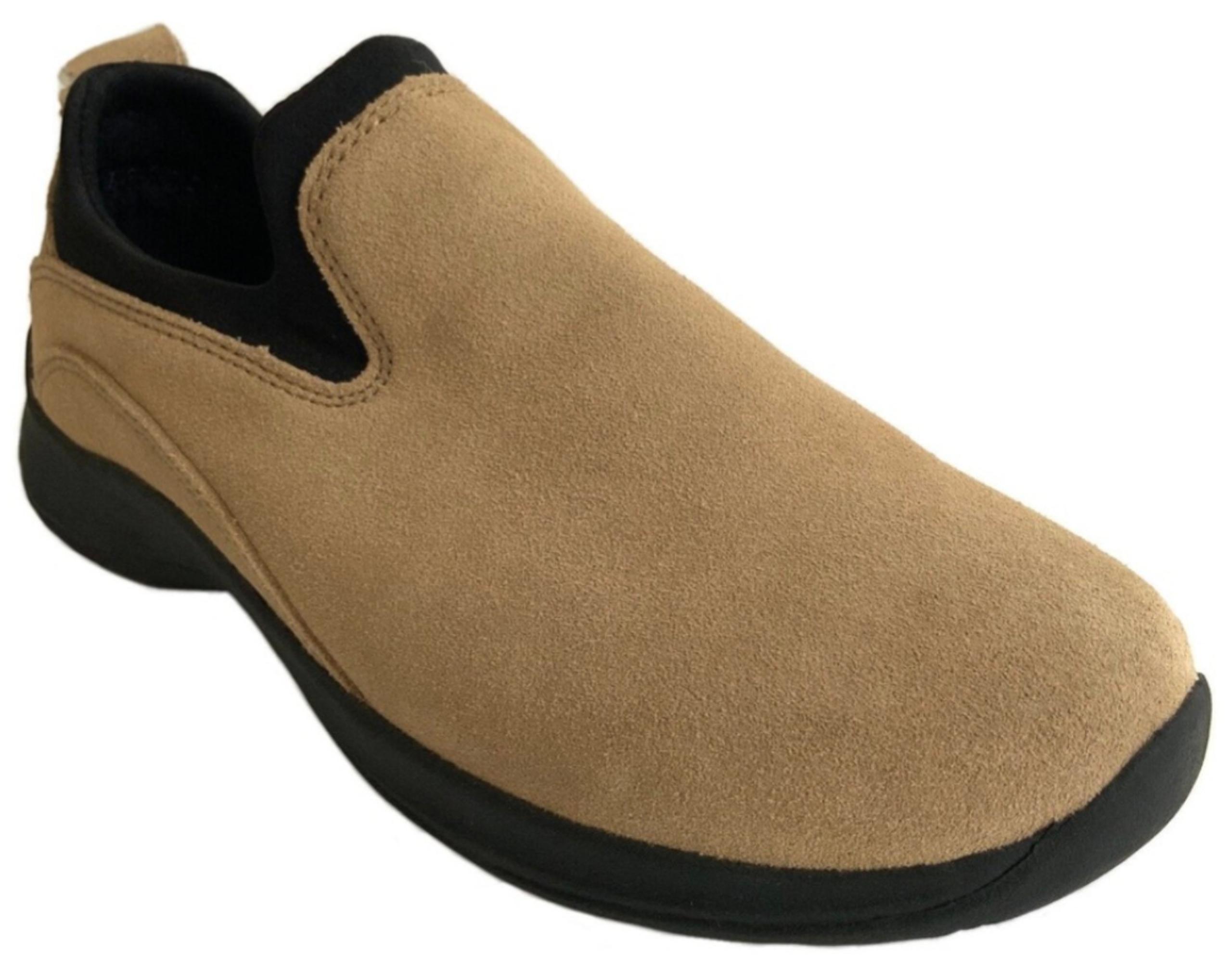 Lands' End All Weather Slip-on Suede Moc Shoes Men's Size 11 M MSRP $99.95