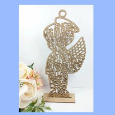 Angel baptism party favors. Guardian angel First communion centerpiece bautizo