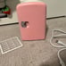 PINK mini fridge
