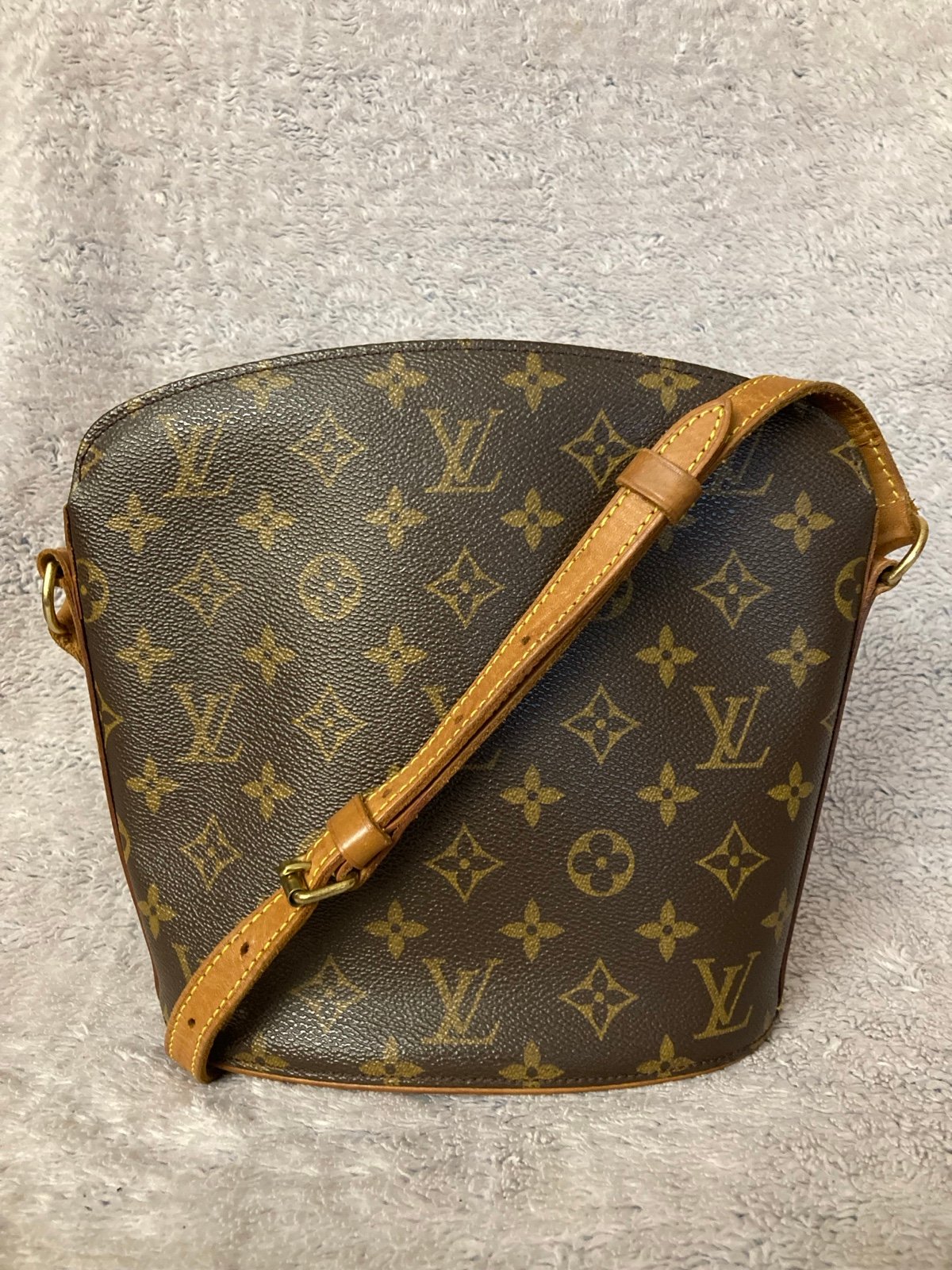 Louis Vuitton Drouot Monogram Crossbody Handbag