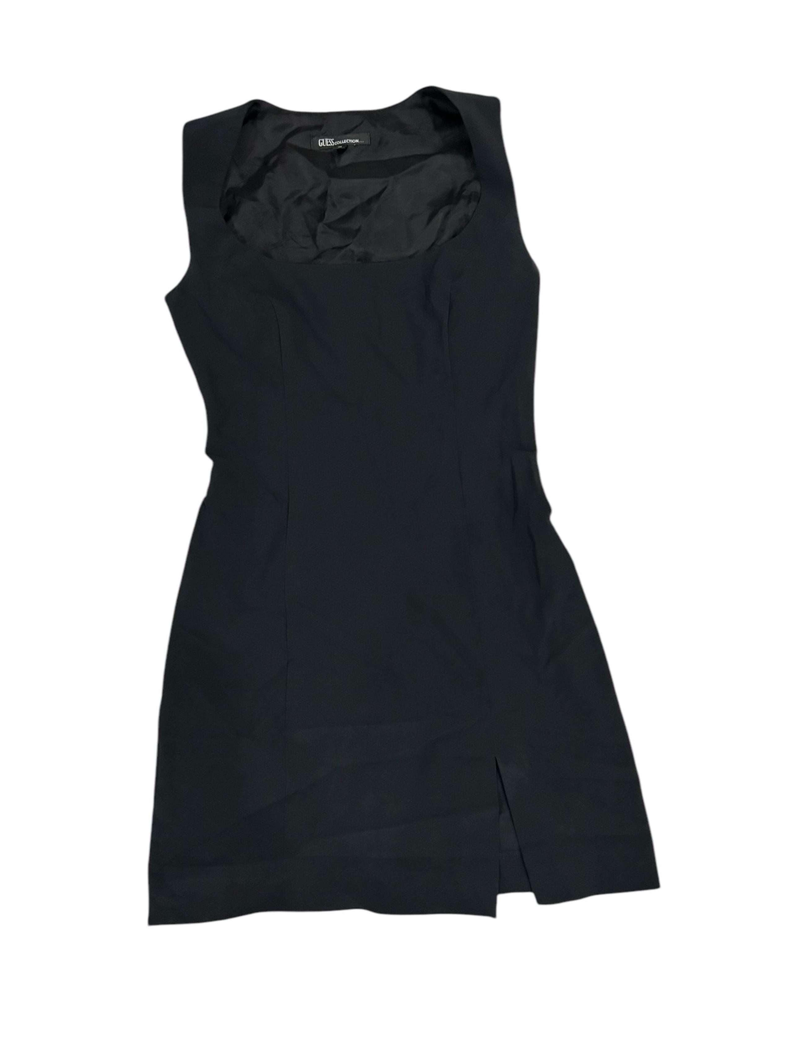 Guess Collection Mini black slit dress size 2 (XS)